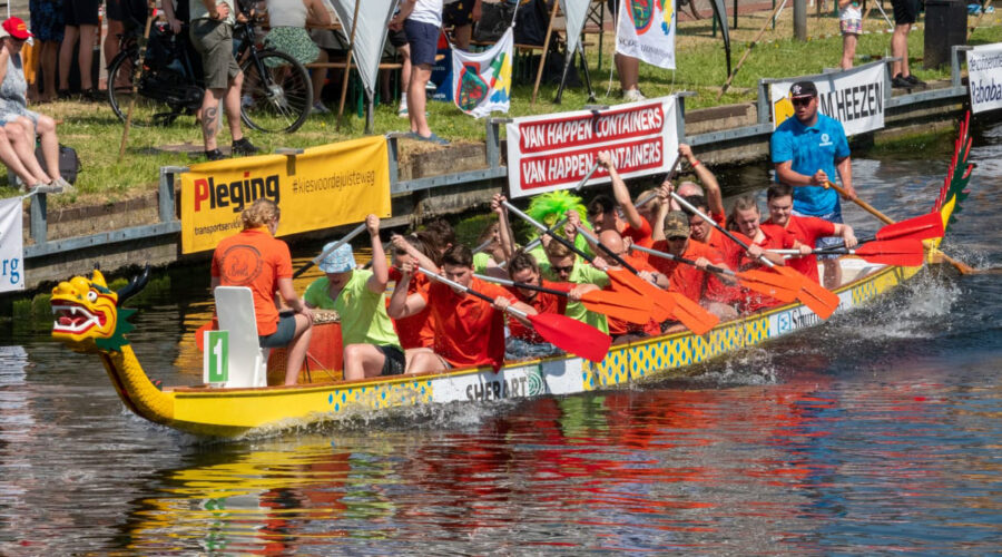 Lutra wint drakenbootrace 2023