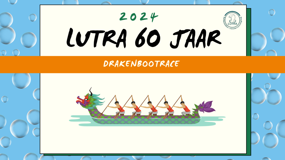 Drakenbootrace jubileumjaar Lutra