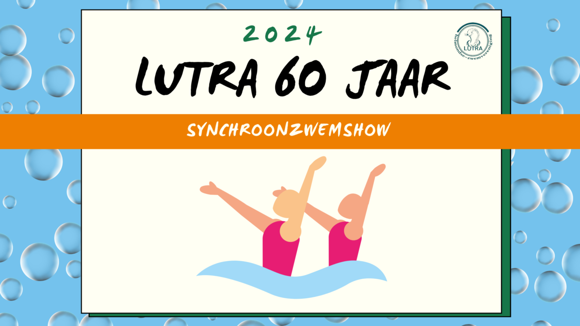 Synchroonzwemshow jubileumjaar Lutra